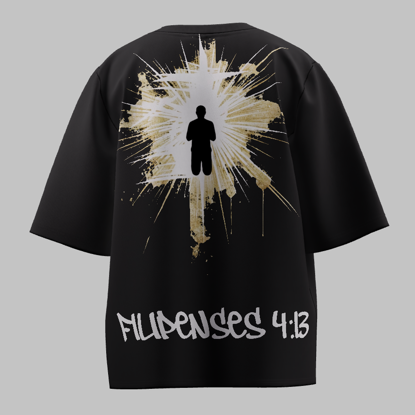 🔥 FUEGO 03 - Camiseta Oversized Hombre 300 Gm